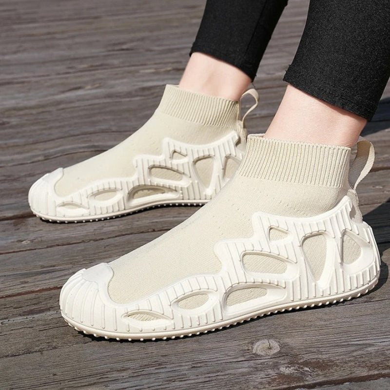 Men's Knitted Breathable Lightweight Slip-On Casual Shoes