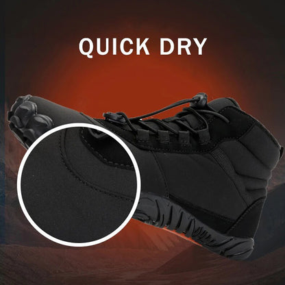 Men's  Waterproof Warm Non-Slip Fleece Comfortable Sneakers Snow Ankle Shoes