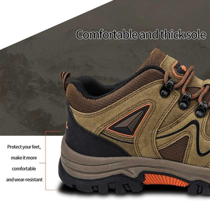 (⏰Clearance Sale - 70% OFF🔥)Men's Waterproof Breathable Orthopedic Hiking Shoes Arch Support Work Shoes