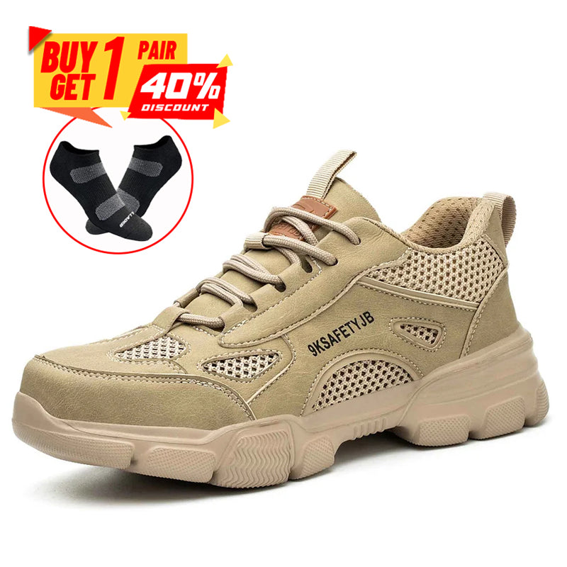 Steel Toe Work Shoes - Lightweight