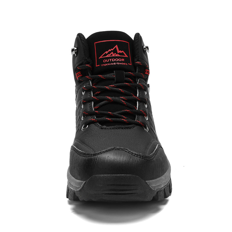 Men's Comfort Waterproof Leather Ankle Boots Hiking Boots