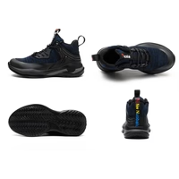 Lightweight Work Shoes, Outdoor Breathable Non-slip Eva Four Season Safety Shoes Steel Toe Puncture-proof Men's Sports Boots