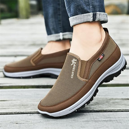 (🔥Last Day - 49% OFF🔥) Men's Arch Support Orthopedic Loafers Waterproof Breathable Lightweight Non-Slip Walking Shoes
