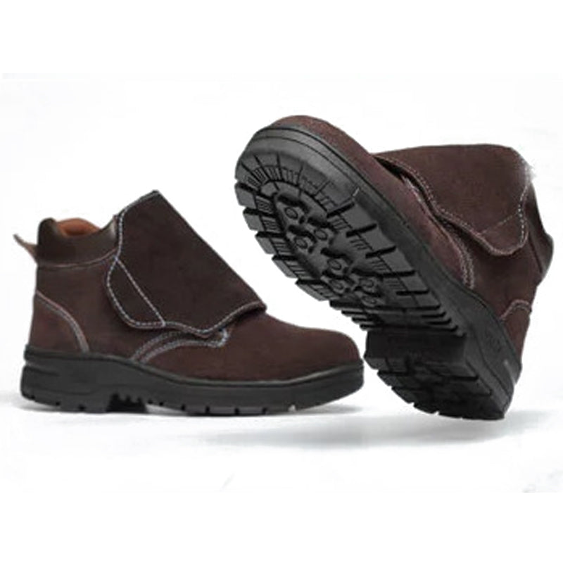Men's  Safet Leathe Leather Wearproof Work Boots