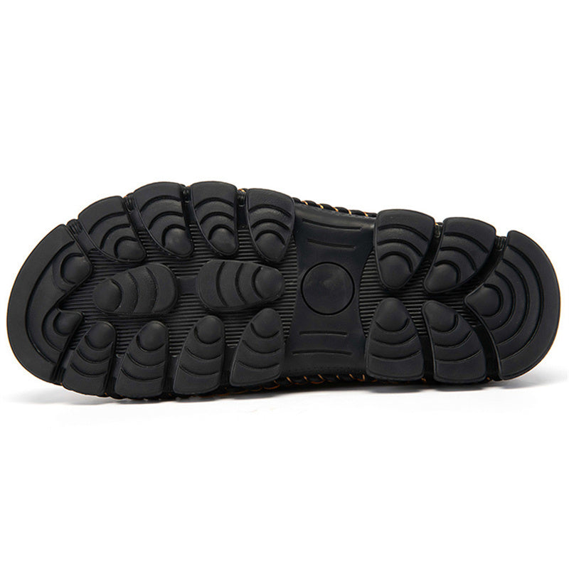 Men's Genuine Leather Comfortable Ankle Boots Chelsea Boots Leather shoes