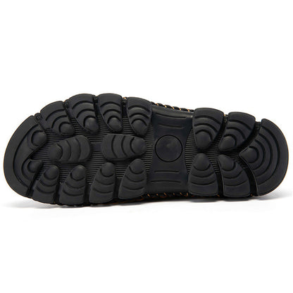 Men's Genuine Leather Comfortable Ankle Boots Chelsea Boots Leather shoes