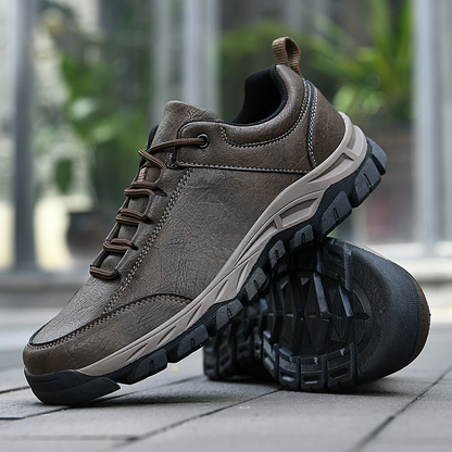 (💯 Made in the USA)Men’s Leather Shoes, Comfortable Orthopedic, Height-Increasing, Waterproof, Lightweight, Breathable