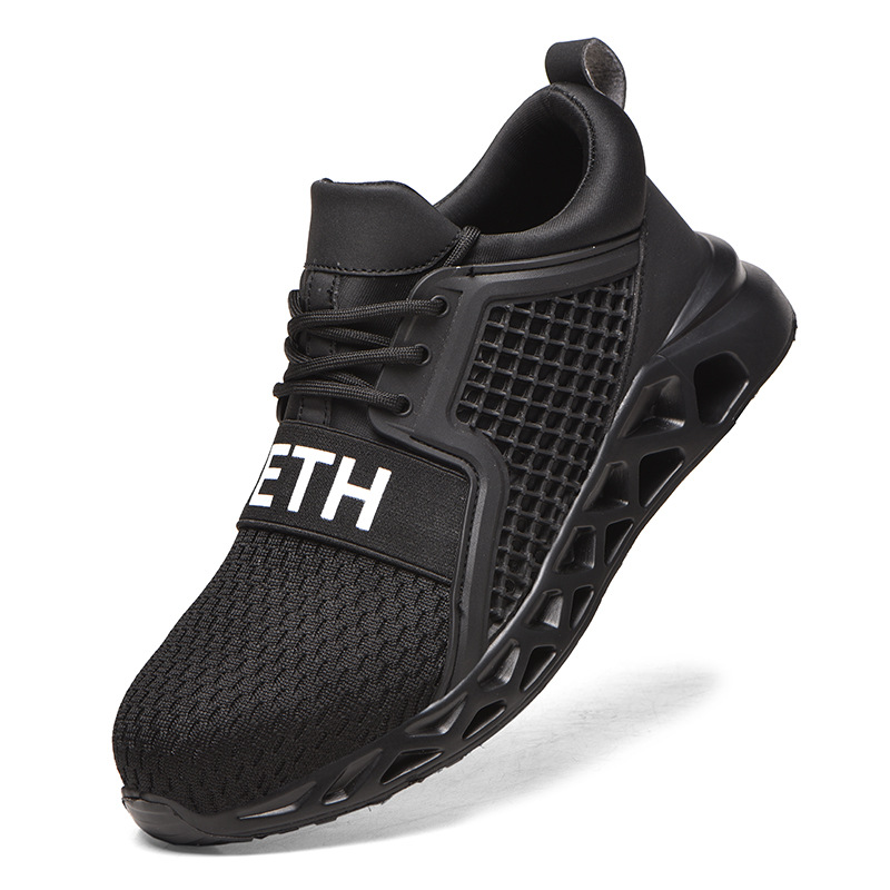 Men's Lightweight Anti-Smash Work Safety Shoes