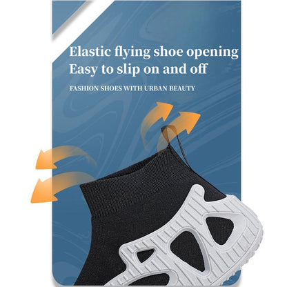 Men's Knitted Breathable Lightweight Slip-On Casual Shoes