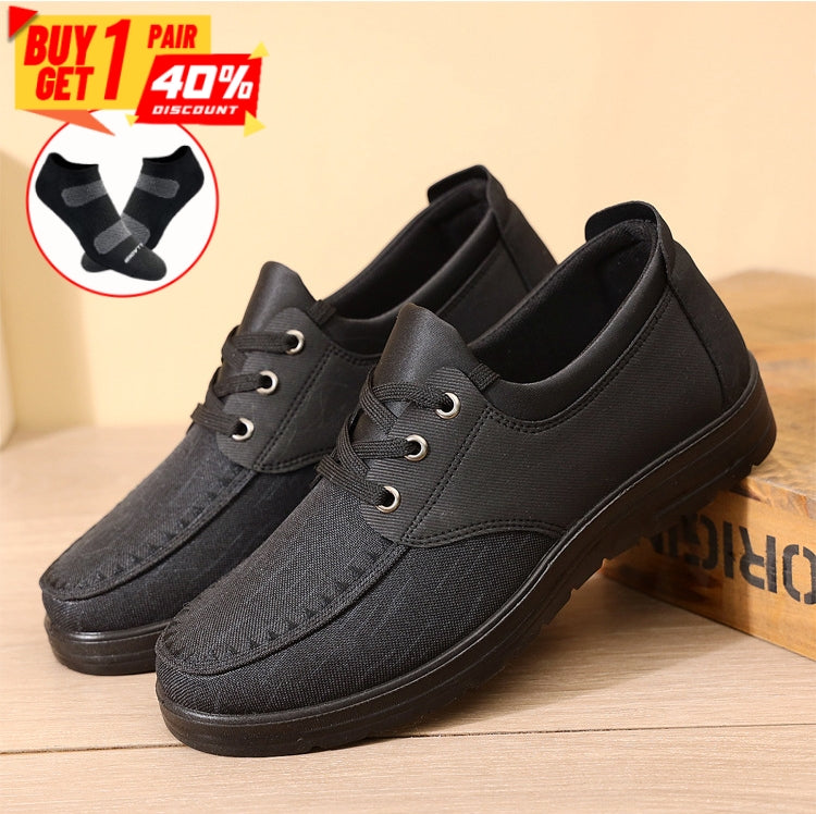 Men's Breathable Lightweight Lace Up Loafers