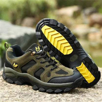 🔥Free Shipping-Men's Genuine Leather Comfort Orthopedic Walking Shoes Hiking Shoes