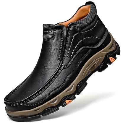 Men's Supportive Orthopedic Sole Leather Pumps