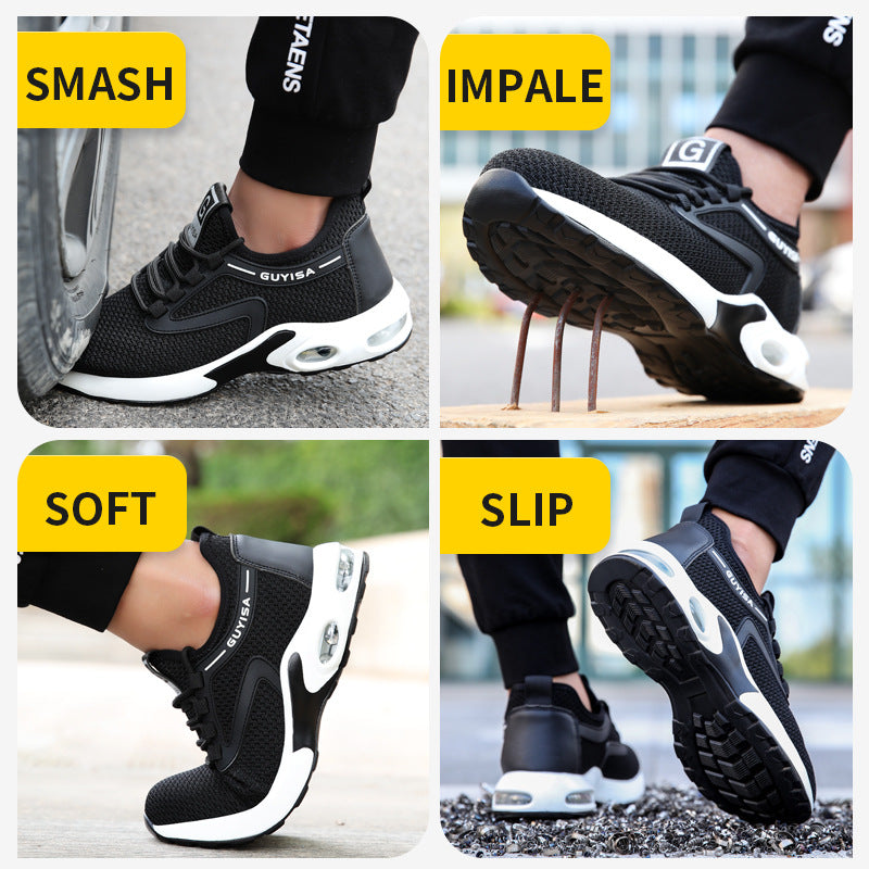 Men's Lightweight Sports Safety Shoes