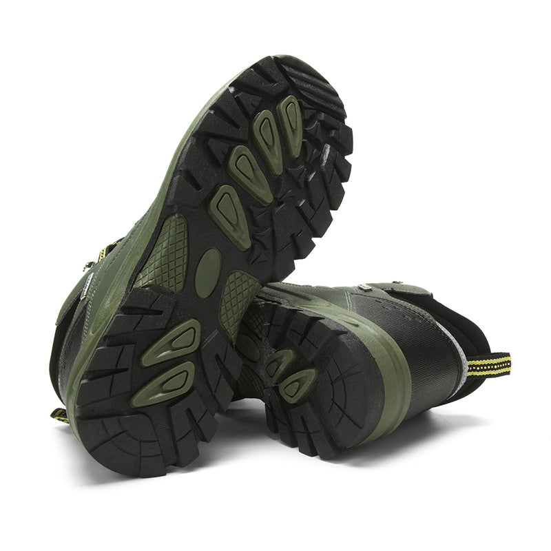 Men's Comfort Waterproof Leather Ankle Boots Hiking Boots