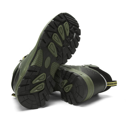 Men's Comfort Waterproof Leather Ankle Boots Hiking Boots