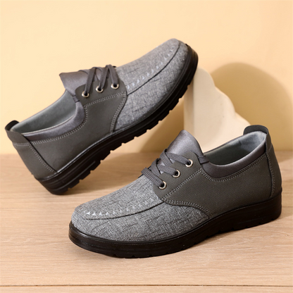 Men's Breathable Lightweight Lace Up Loafers