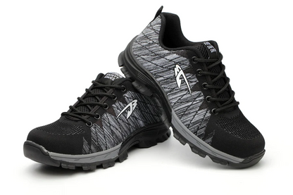 Men's work steel toe bulletproof safety shoes hiking sneakers
