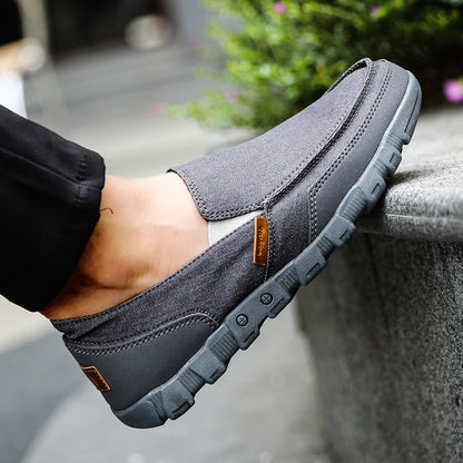 Men Denim Canvas Walking Shoes