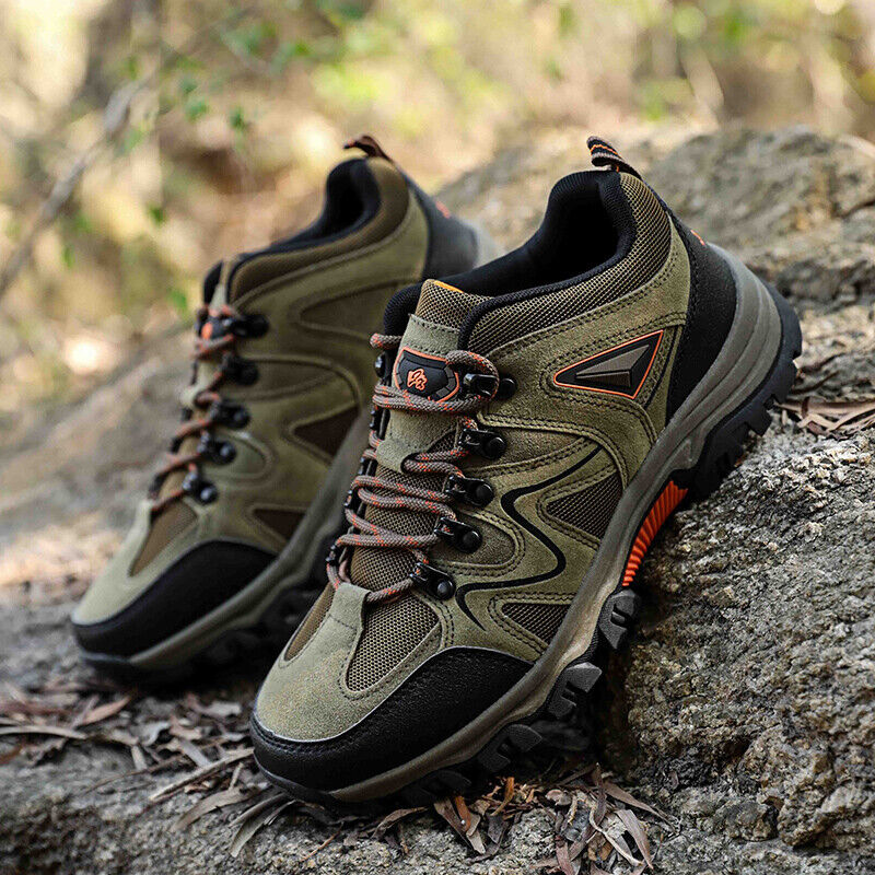 (⏰Clearance Sale - 70% OFF🔥)Men's Waterproof Breathable Orthopedic Hiking Shoes Arch Support Work Shoes