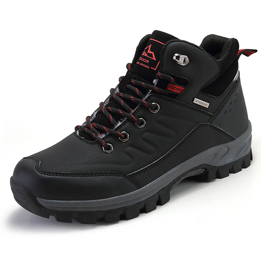 Men's Comfort Waterproof Leather Ankle Boots Hiking Boots