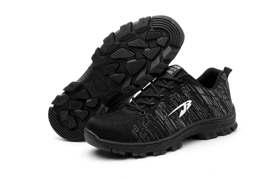 Men's work steel toe bulletproof safety shoes hiking sneakers