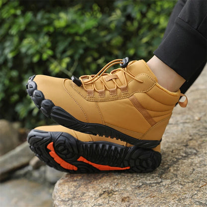 Men's  Waterproof Warm Non-Slip Fleece Comfortable Sneakers Snow Ankle Shoes