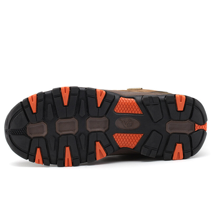 Men's Comfy Arch Support Lightweight Waterproof Hiking Orthopedic Shoes