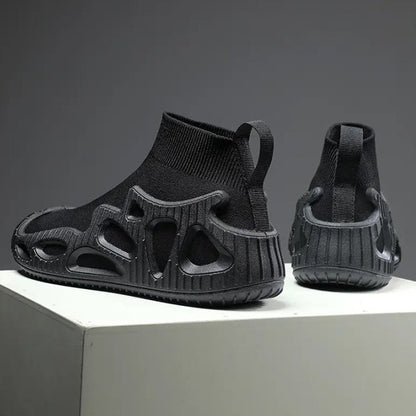 Men's Knitted Breathable Lightweight Slip-On Casual Shoes