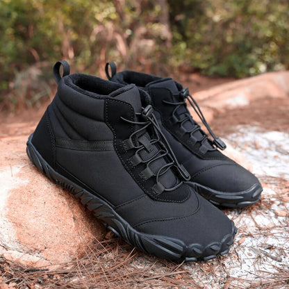 Men's  Waterproof Warm Non-Slip Fleece Comfortable Sneakers Snow Ankle Shoes