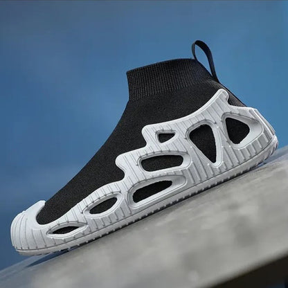 Men's Knitted Breathable Lightweight Slip-On Casual Shoes