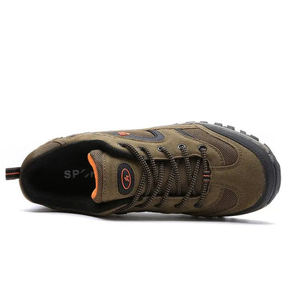 (100%Genuine Products)Men's Outdoor Genuine Leather Hiking Shoes