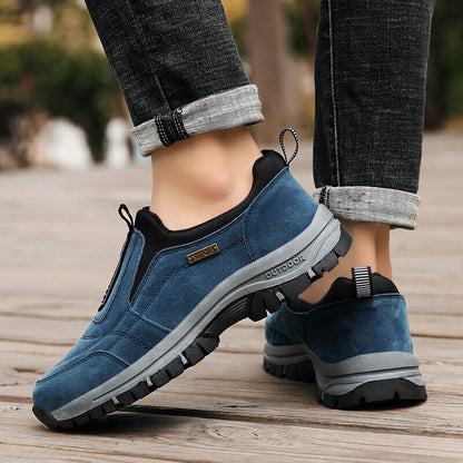 (⏰Last Day 70% OFF🔥)Men's Comfortable Waterproof Orthopedic Walking Shoes Hiking Shoes(🎁Free Insoles And Socks💖)