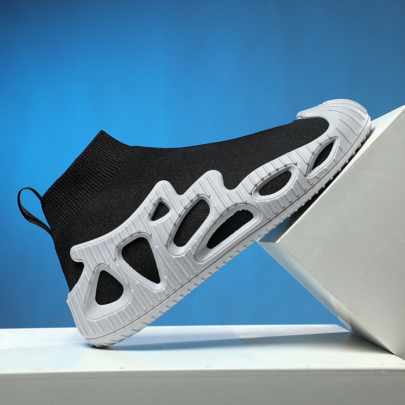 Men's Knitted Breathable Lightweight Slip-On Casual Shoes