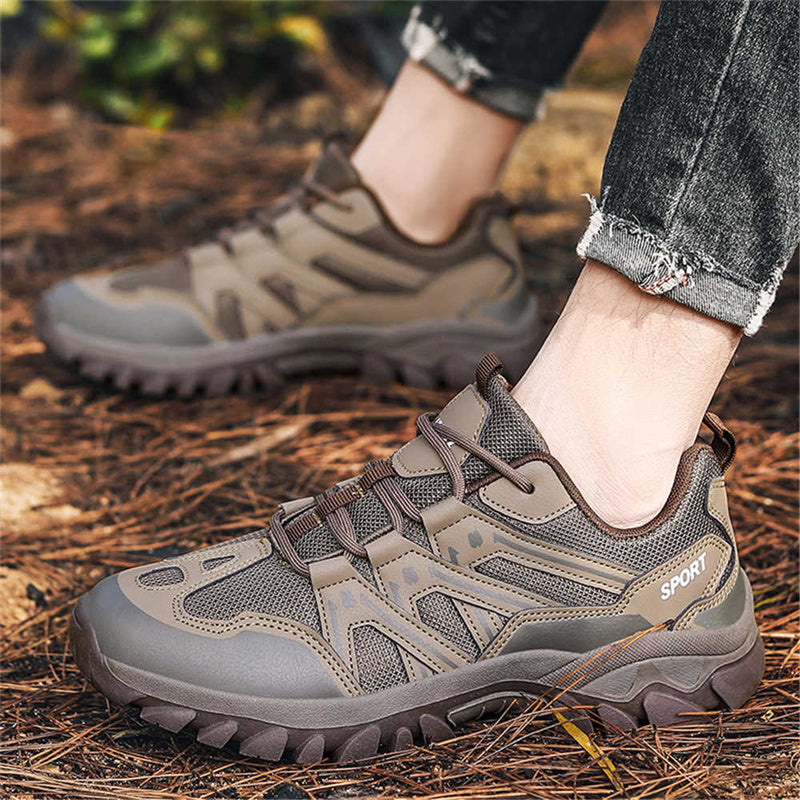 Men's Comfortable Breathable Arch Support Hiking Orthopedic Shoes(Upgraded Durability)