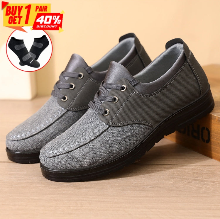 Men's Breathable Lightweight Lace Up Loafers