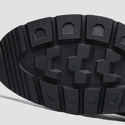 (⏰Last Day 70% OFF🔥)Men's Comfortable Leather Motorcycle Boots Work Boots Waterproof Anti-Slip Anti-Sprain(💯Specialized Boots For Tournaments)