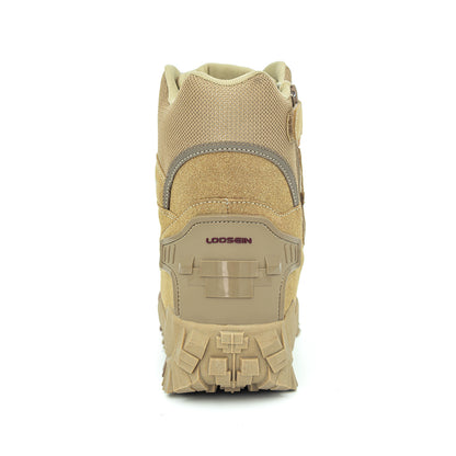 LOOSEIN®️ Mens Orthopedic Support Anti-Puncture Work Boots Waterproof Anti-Sprain Hiking Boots