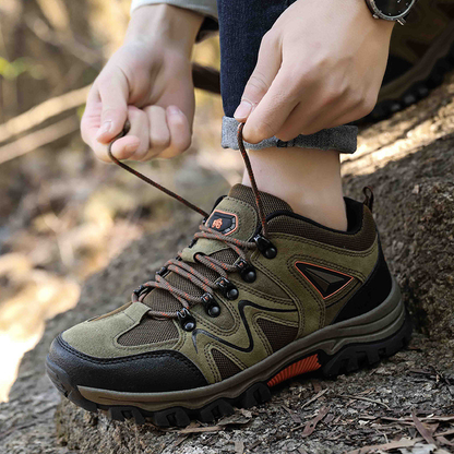(🎄CHRISTMAS SPECIALS-70%OFF🎁) Men's Waterproof Breathable Lightweight Orthopedic Hiking Shoes for Plantar Fasciitis (Medical Certification)