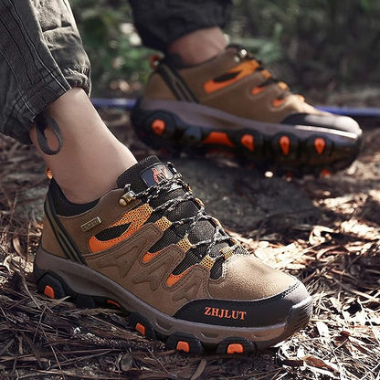 Men's Comfy Arch Support Lightweight Waterproof Hiking Orthopedic Shoes