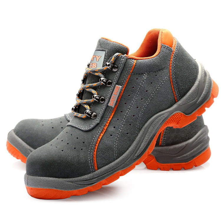 Labor shoes 2023 men's steel head anti-smashing anti-stab anti-slip welding electric welding tendon work shoes