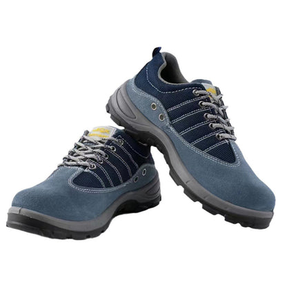 Men's Anti-smashing and Puncture-proof Steel Toe Work Shoes Hiking Shoes
