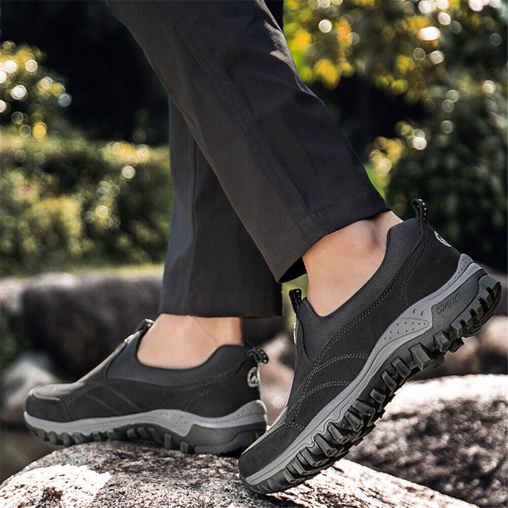 (🎄CHRISTMAS SPECIALS-70%OFF🎁) Men's Orthopedic Hiking Shoes for Diabetic, Lightweight Walking Sneakers for Extra Arch Support