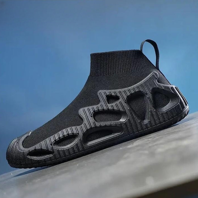 Men's Knitted Breathable Lightweight Slip-On Casual Shoes