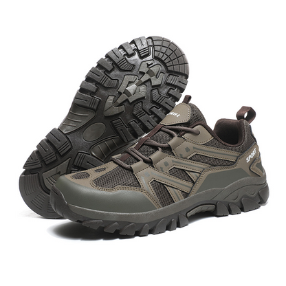 Men's Comfortable Breathable Arch Support Hiking Orthopedic Shoes(Upgraded Durability)