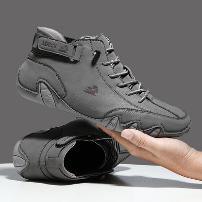 Men's Handmade Suede High Boots