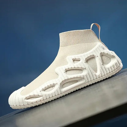 Men's Knitted Breathable Lightweight Slip-On Casual Shoes