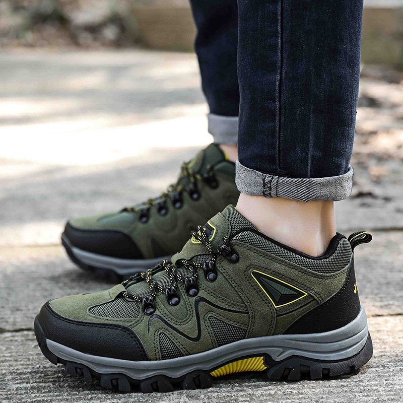 (⏰Clearance Sale - 70% OFF🔥)Men's Waterproof Breathable Orthopedic Hiking Shoes Arch Support Work Shoes