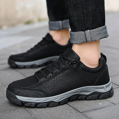 (💯 Made in the USA)Men’s Leather Shoes, Comfortable Orthopedic, Height-Increasing, Waterproof, Lightweight, Breathable