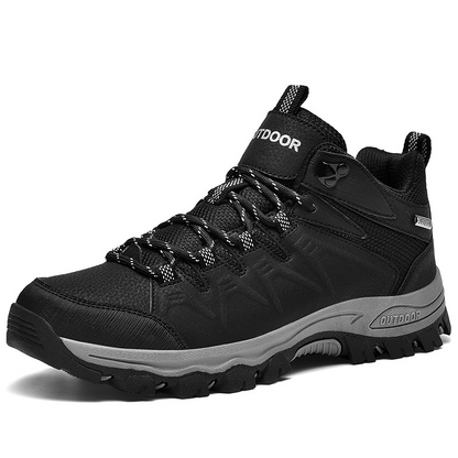 Men's Durable Leather Waterproof Hiking Boots