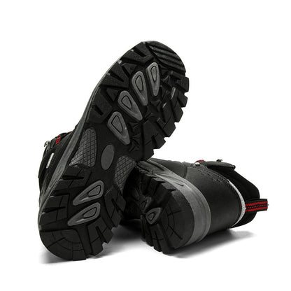 Men's Comfort Waterproof Leather Ankle Boots Hiking Boots